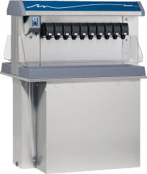 Follet Food Service Vision VU300M 20 or 24 series dual-sided ice and beverage dispenser