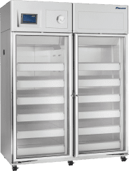 Follett Healthcare Full Size Double Door Blood Bank Refrigerator - 45 cu ft capacity