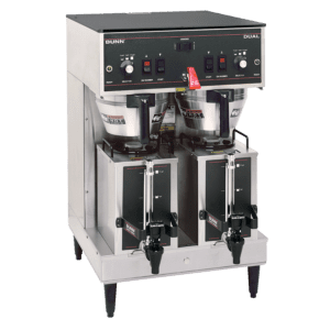 Bunn Dual® Brewer, with Two 1.5 Gal GPR Portable Servers