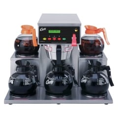 Curtis G3 Alpha® Decanter 5 Station with 5 Lower, RightLeft Warmers ALP5GT12A000
