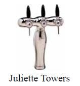 Glastender Juliet Beer Towers