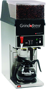 Grindmaster SINGLE HOPPER GRIND’N BREW COFFEE SYSTEM GNB-11H-featured