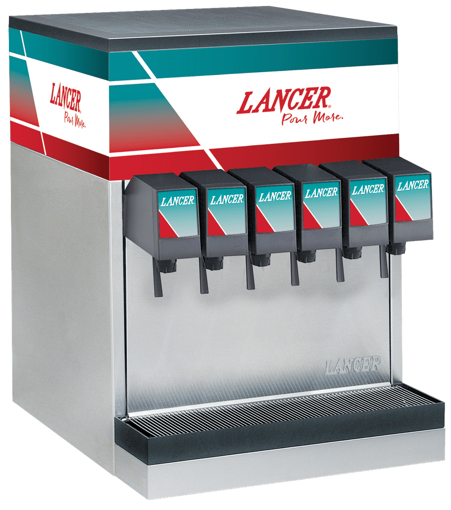 Lancer Beverage Dispenser CED 1500 High Performance Side