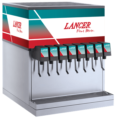 Lancer Beverage Dispenser CED 2500 High Performance Side