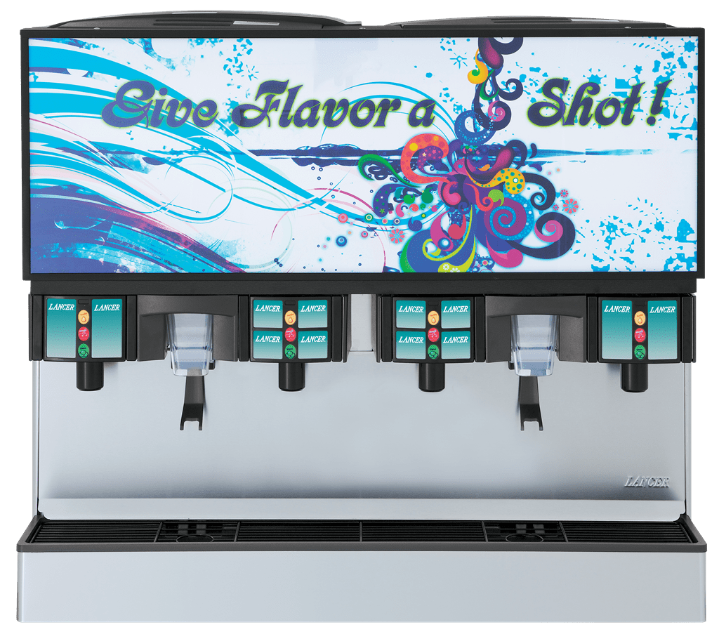 Lancer Beverage Dispenser Flavor Select FS 44 Front